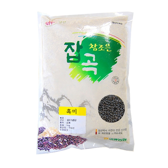 여량농협 참조은 흑미 1kg