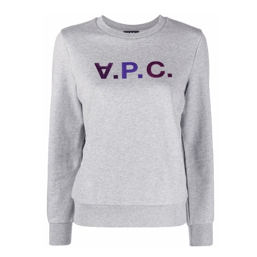 아페쎄 MULTICOL VPC 벨벳 로고  맨투맨 COECQ F27719 HAA