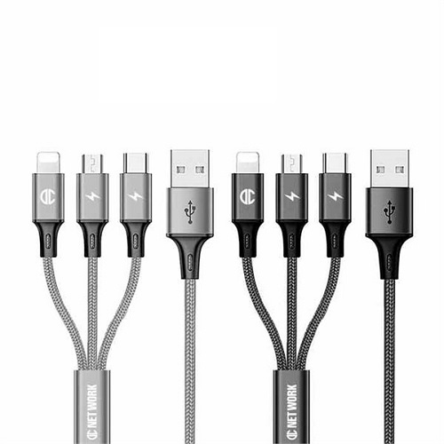 디씨네트워크  다이버스 3in1 멀티 케이블