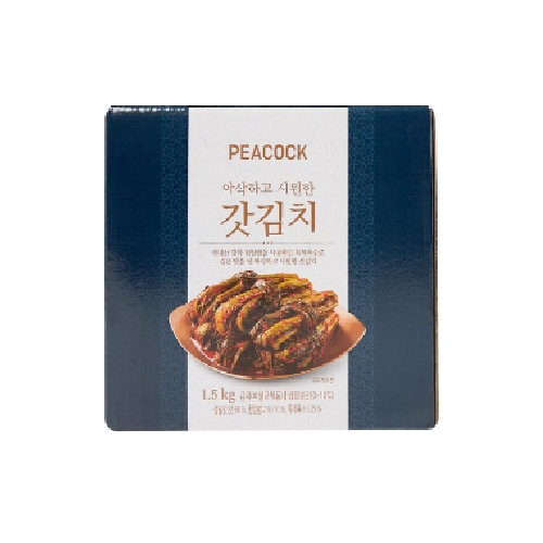 이마트 피코크 서울요리원 갓김치 1.5kg