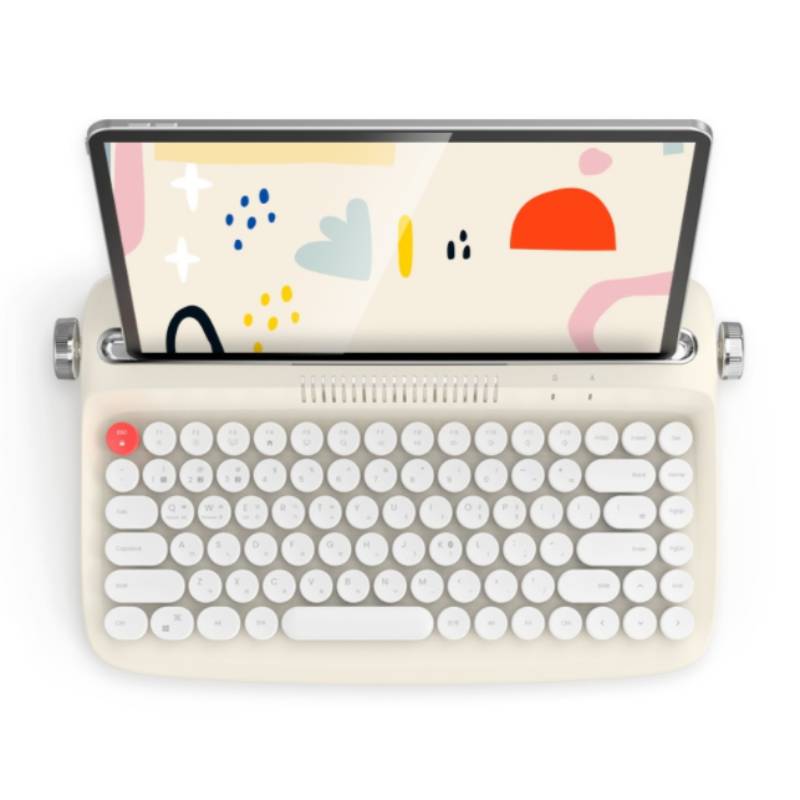 엑토  B303 레트로 미니 블루투스 키보드