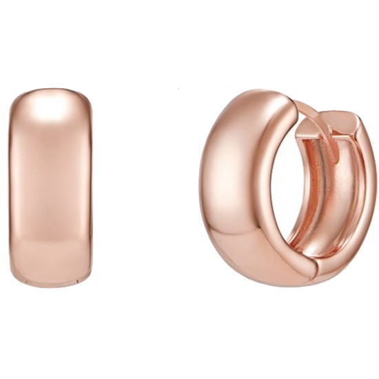 엘르쥬얼리  14K 심플 링 원터치 귀걸이 gold pin ELGPEE448