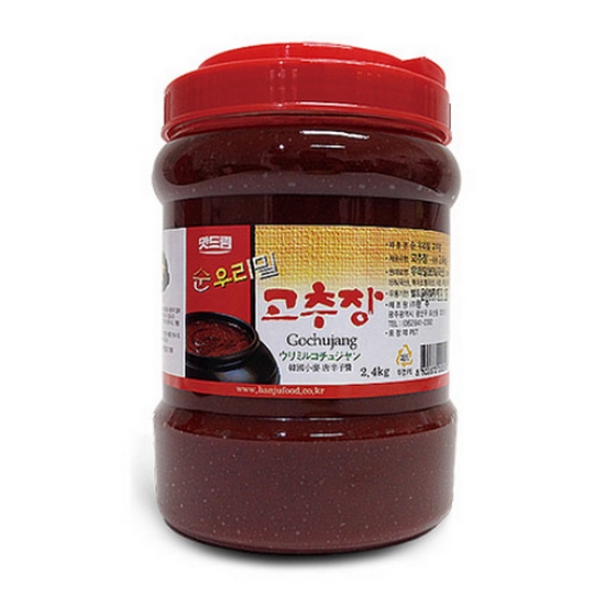 한주 순우리밀 고추장 2.4kg [1개] : 에누리 가격비교