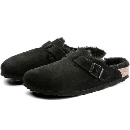 버켄스탁 비르켄스톡 유니섹스 크로그 사보샌들 Boston Flell VL Regular 259881 SchwarzBlack EU42..