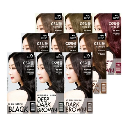 꽃을든남자 CS 먹물 프리미엄 컬러 크림