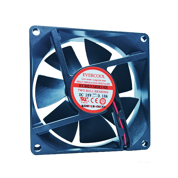 EVERCOOL  EC8025HH24B-2P