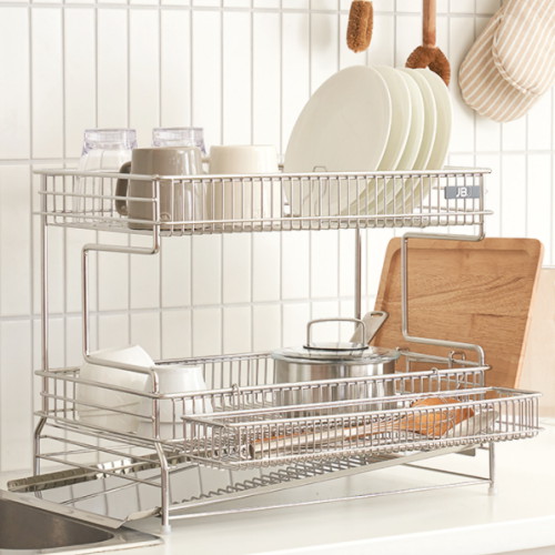 JBJ  올인원 올스텐 측면 물빠짐형 식기건조대