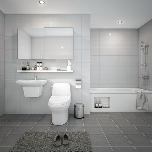 대림바스  스탠다드그레이 슬라이딩 거실욕실