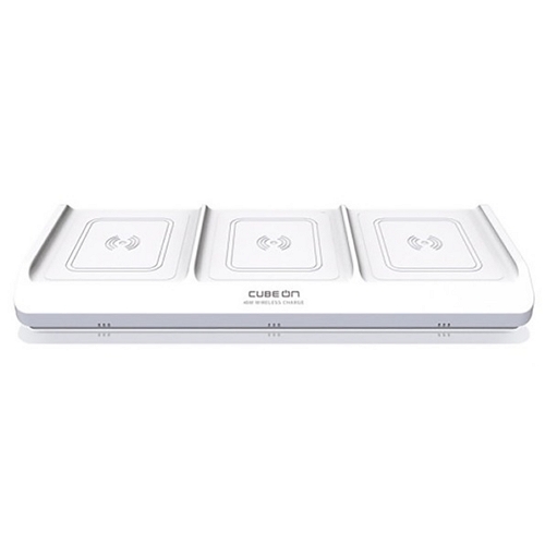 정인일렉텍 큐브온 트리플 무선충전기 JI-716