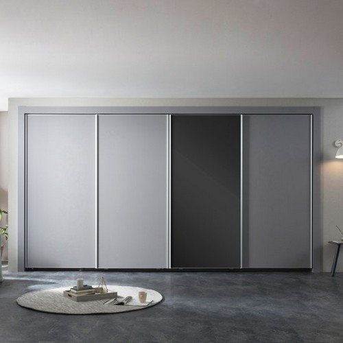 장인가구 장인가구 아이브 파인 매트 슬라이딩 미러도어 붙박이장