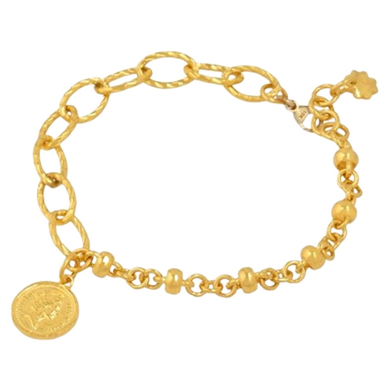 혼골드모아 골드모아 여자 순금 팔찌 11.25g 24K 여왕 멀티체인