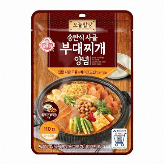 오뚜기 오늘밥상 송탄식 사골 부대찌개 양념 110g