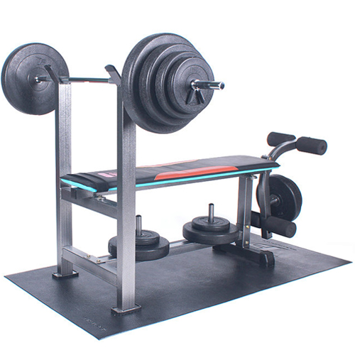 포스스포츠  레그벤치프레스 핸들원판세트