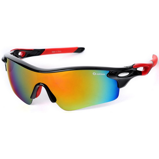 오클랜즈  Q320 (블랙레드프레임 레드밀러편광)