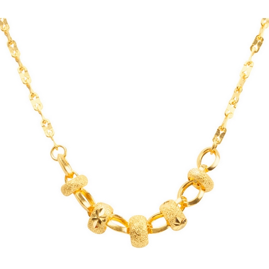 엘렌쥬얼리  24K 순금 딜로이 체인 금 목걸이 19.00g+18K장식