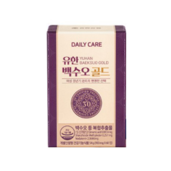 유한양행 백수오 골드 900mg 60정
