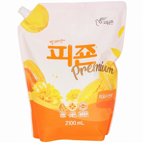 피죤 옐로미모사 리필 2.1L