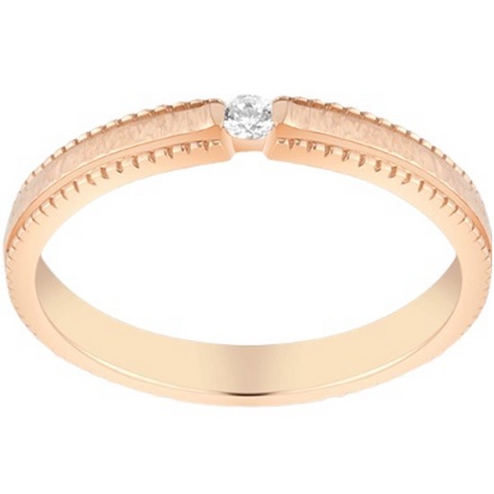 메트로시티 쥬얼리 주얼리 이터니타 14K 로즈 링 A221GR3107R4A