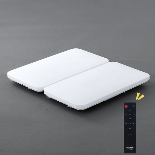 우리조명 장수램프 LED 퓨어 스마트 리모컨 거실등 120W