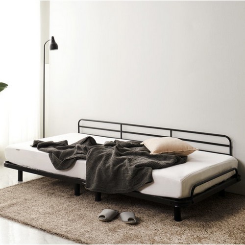 에보니아 트랙 데이베드 A형 침대 SS