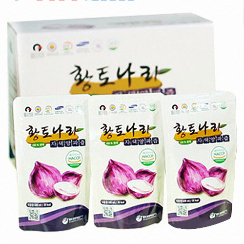 황토랑양파즙 황토나라 자색 양파즙 100ml 120포