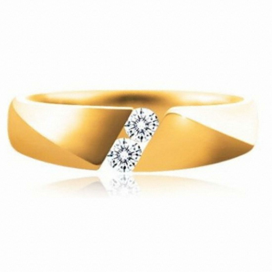 브리앙  18K 이오스 다이아몬드 남자 반지