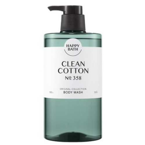 해피바스 오리지널 컬렉션 바디워시 클린코튼 910g