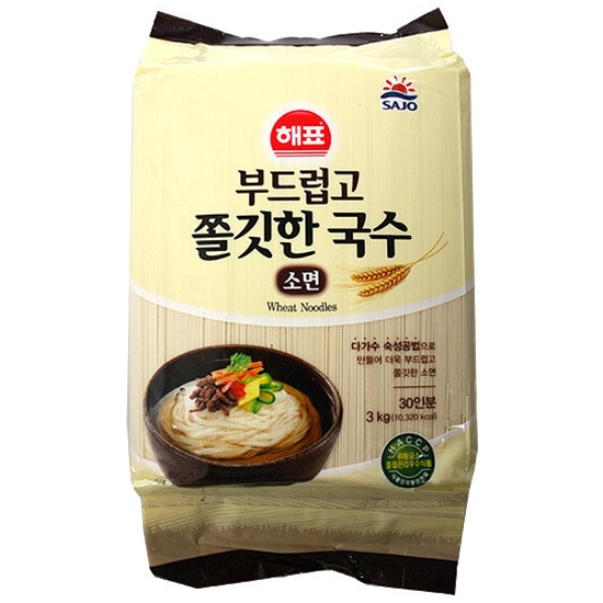 사조해표 해표 쫄깃한 국수 소면 3kg