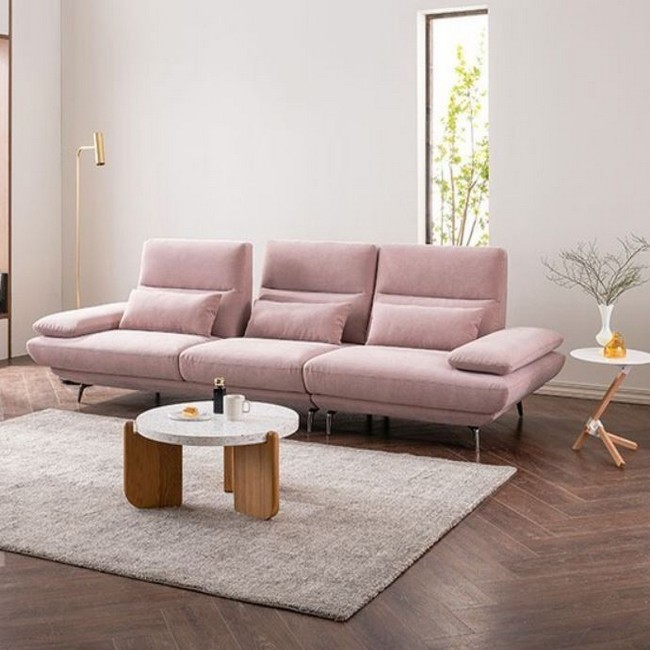 에싸 엘로이즈 스윙기능 카시미라 패브릭 소파 4인용