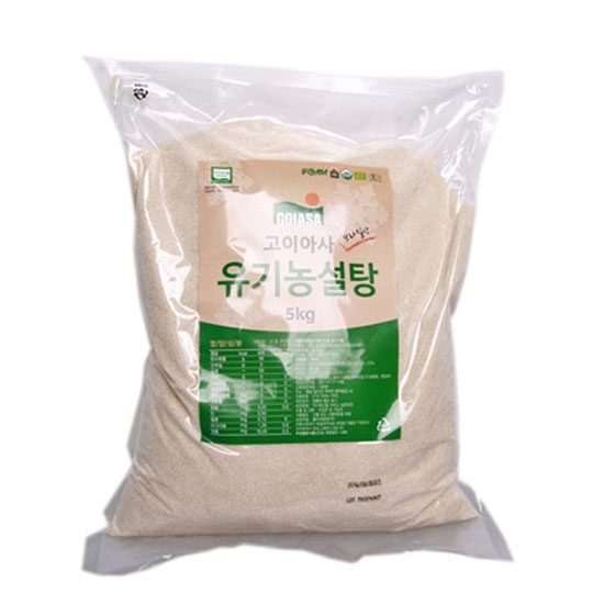 고이아사 유기농 설탕 5kg
