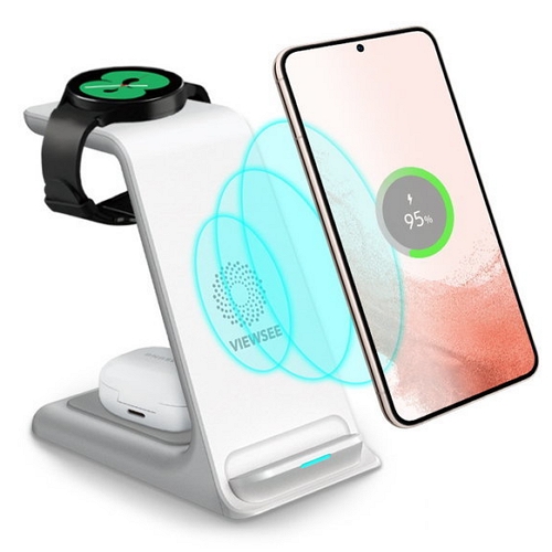 오토스마트 뷰씨 15W 올인원 거치 무선충전기