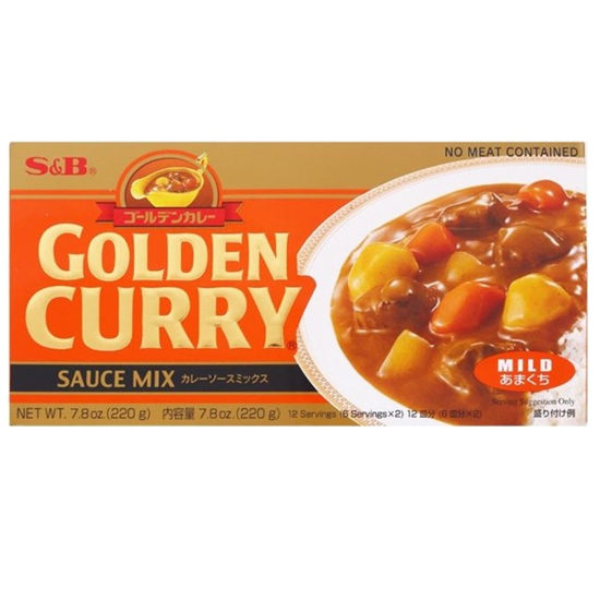 S&B  골든카레 순한맛 220g