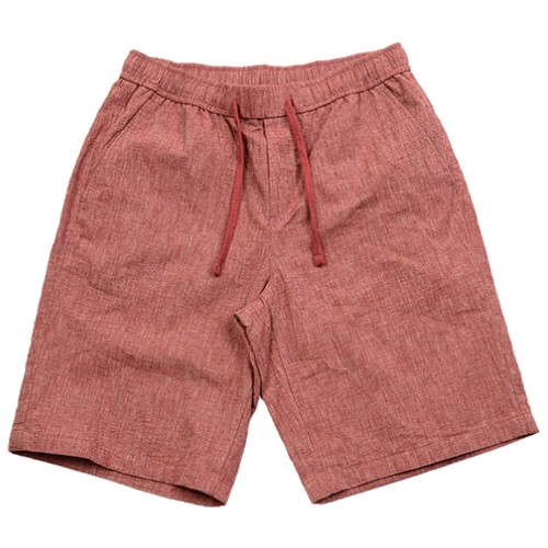 프로젝트엠 남성 코튼 린넨 풀밴딩 반바지_EPC2PH1901