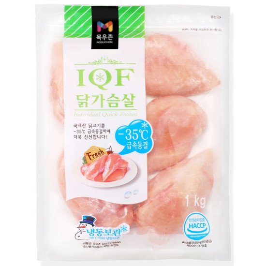 목우촌  IQF 닭가슴살 1kg