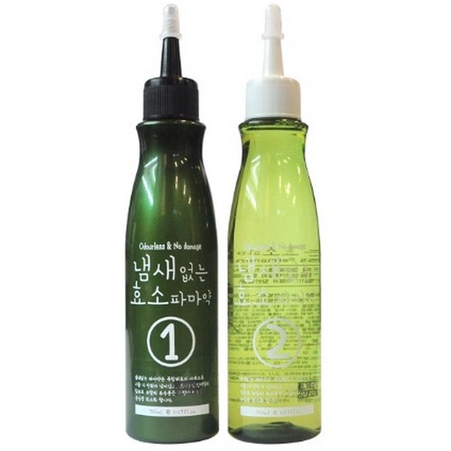 DK 디케이 냄새없는 효소 파마약 150ml 10개 2제 과산화