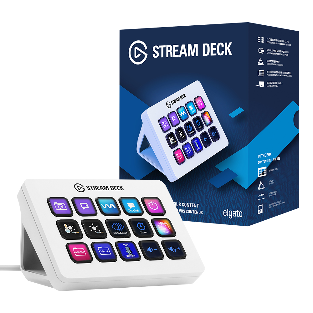 Elgato  STREAM DECK MK.2 WHITE EDITION