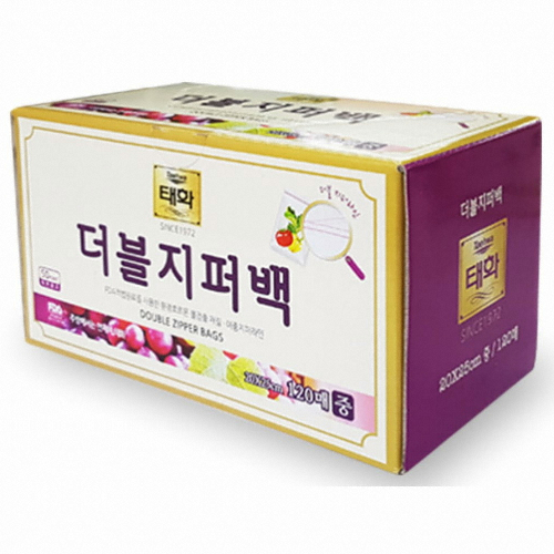 태화  더블 지퍼백 소형 150매