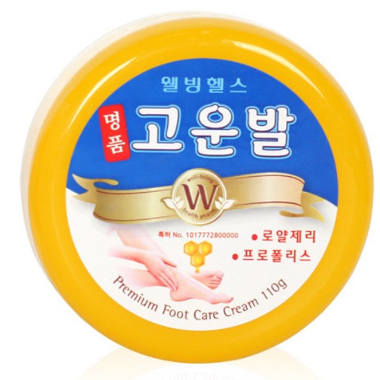 웰빙헬스 명품 고운발 풋크림 110g