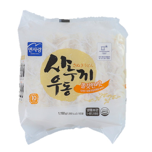 면사랑  사누끼 우동면 전문점용 230g