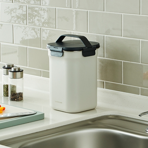 락앤락  스텐 음식물 쓰레기통 2.5L