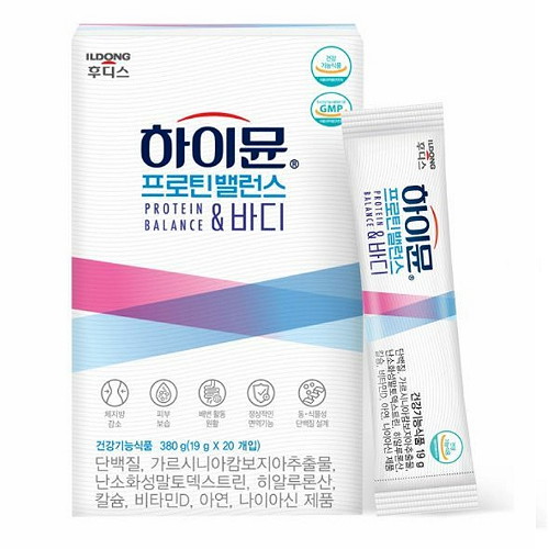 일동후디스 하이뮨 프로틴 밸런스 앤 바디 19g 20포[1개] - 에누리 가격비교