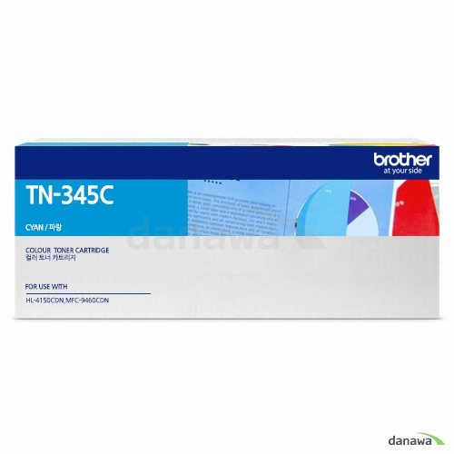 Brother 정품 TN-345C 파랑