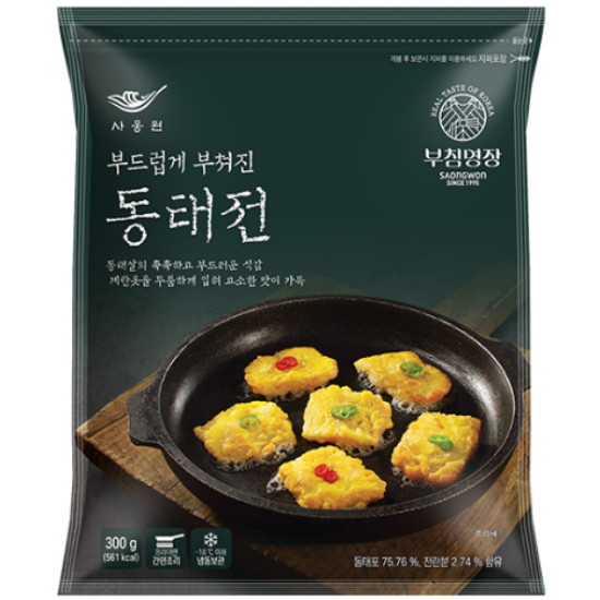 부침명장 동태전 300g[1개] 이미지 84952446