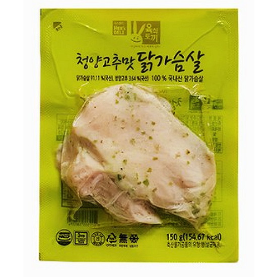 허스델리 육식토끼 닭가슴살 청양고추맛 150g[1개]