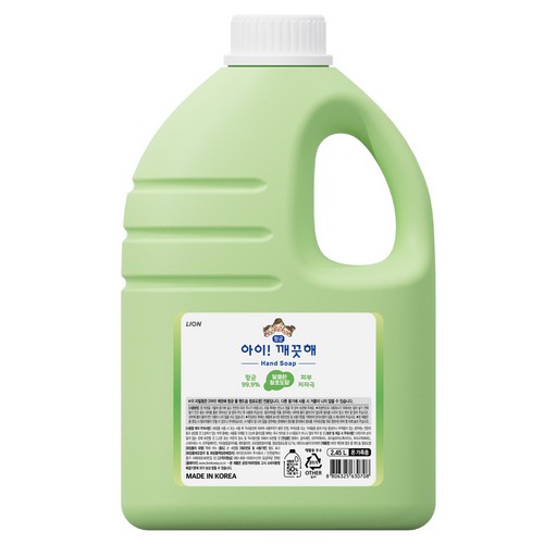 아이깨끗해 폼 핸드솝 청포도향 2450ml