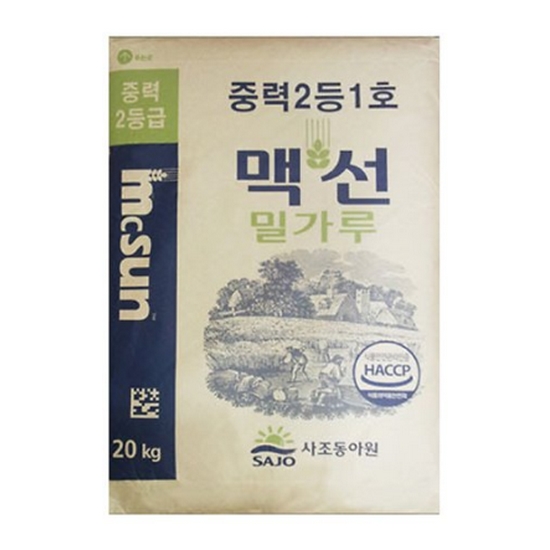 사조동아원 맥선 중력2등 밀가루 20kg