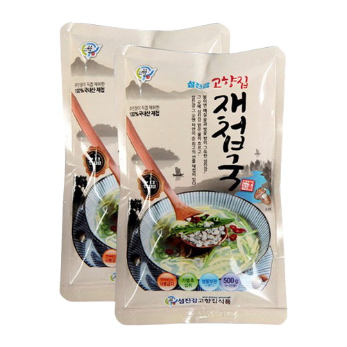섬진강고향집식품 정명채님의 광양 섬진강 재첩국 500g [3개] - 에누리 가격비교