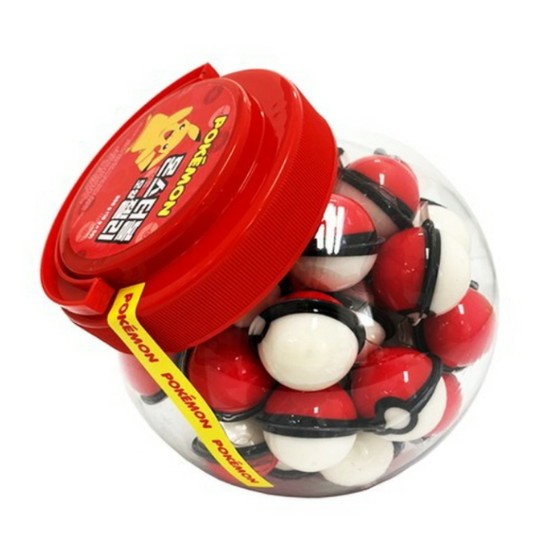 타카라토미  포켓몬스터 몬스터볼모양 젤리 포켓볼젤리 25개