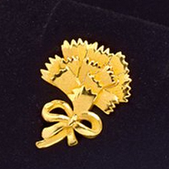 혼골드모아 골드모아 순금 카네이션 뱃지 3.75g