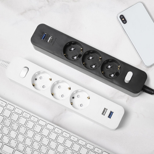 대성  이놀 3구 USB 고속충전 멀티탭